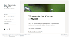 Desktop Screenshot of myownminister.com